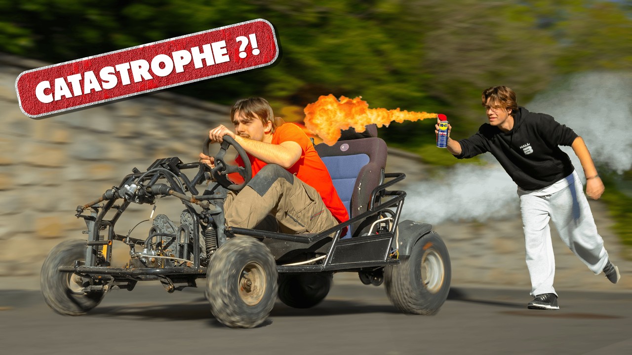 CE BUGGY EST INFERNAL (Esteban aussi) PROJET BUGGY #4