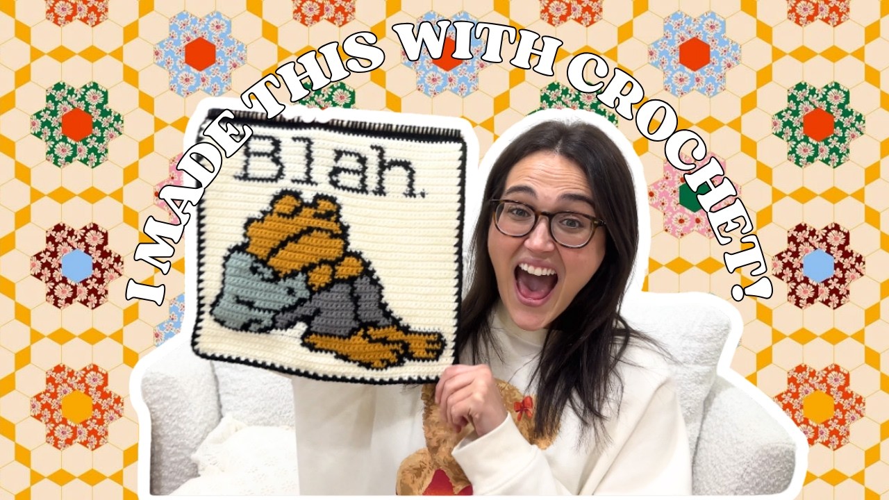 Cozy Crochet Vlog - I'm Obsessed with Tapestry Crochet!