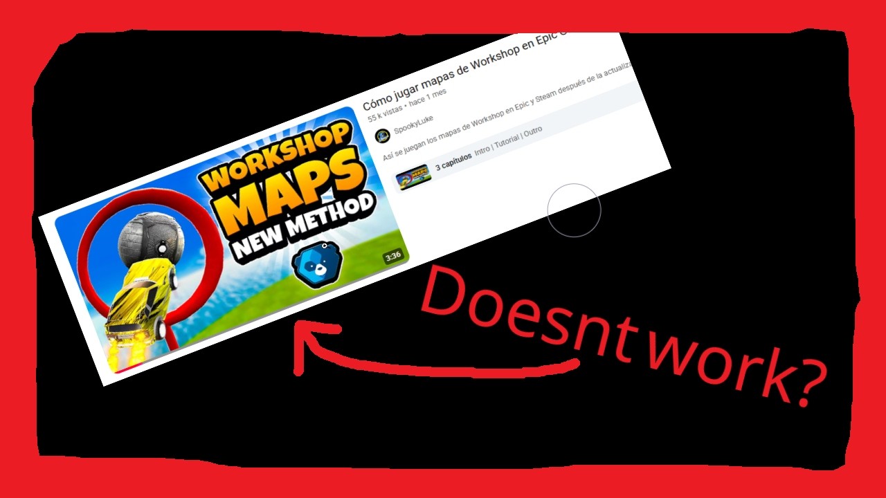(FIX) How to actually load workshop maps in to bakkesmod if other solutions didnt work