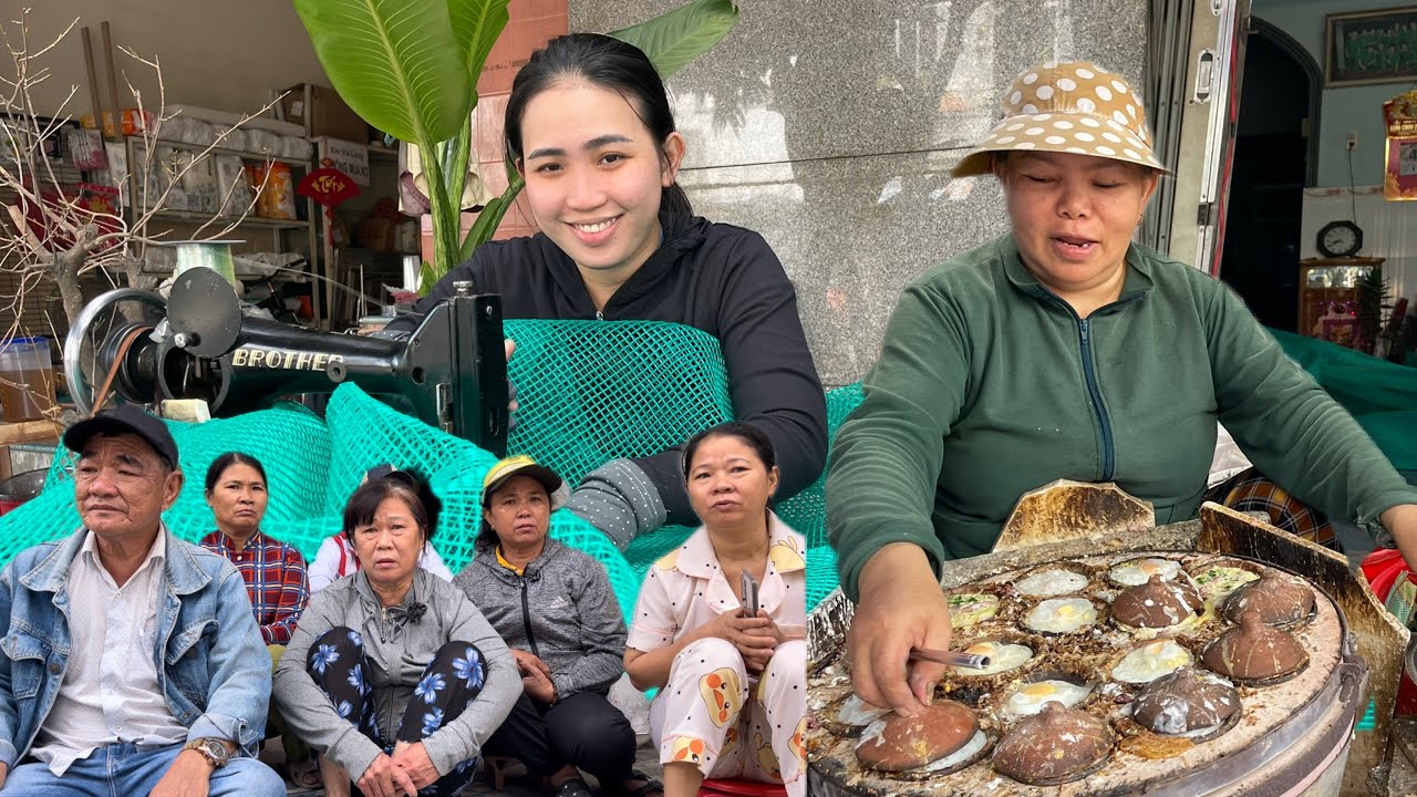 Bánh Căn Nha Trang Giá Cả Rỏ Ràng | Bà Con Xóm Cồn Đợi Lì Xì Tết
