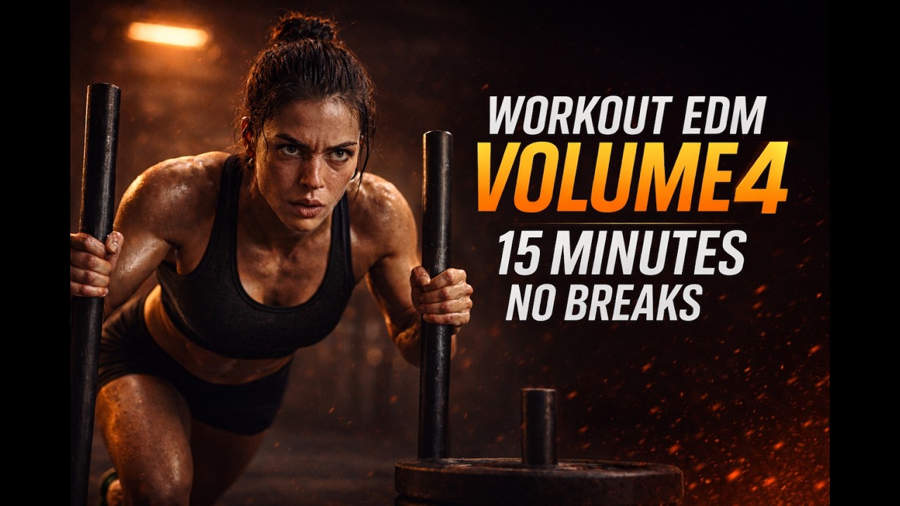 Workout EDM Volume 4 ⚡ 15 Minute No Breaks HIIT & Cardio Mix