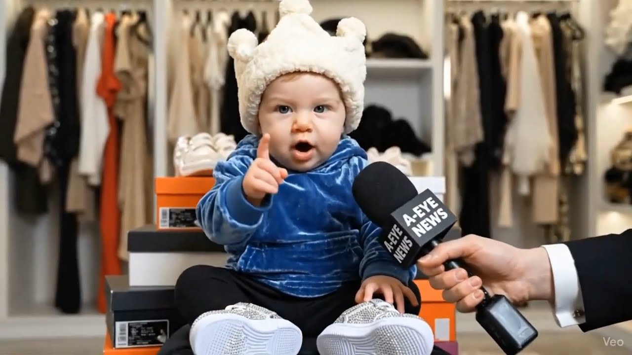 AI Talking Baby Exposes Mom & Dad 😂👶| Try Not to Laugh | A-EYE News