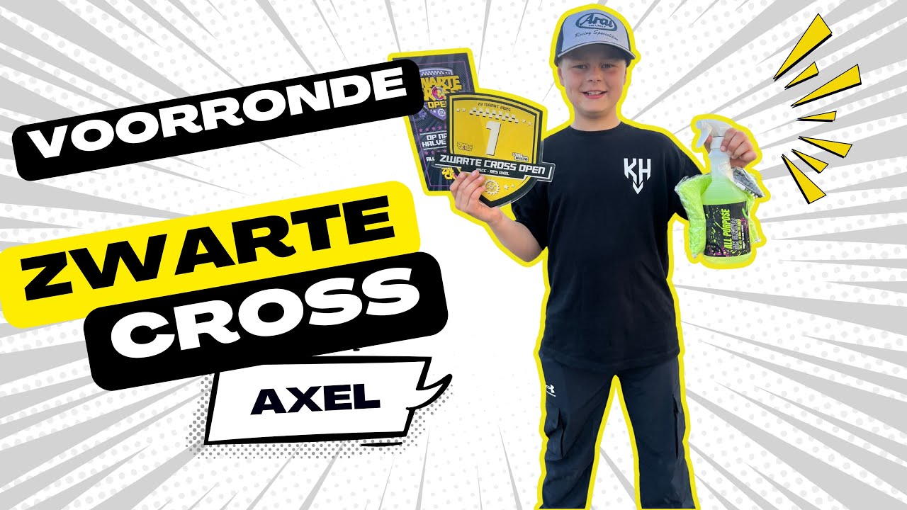 ZWARTE CROSS VOORRONDE AXEL | My holeshot ☄️