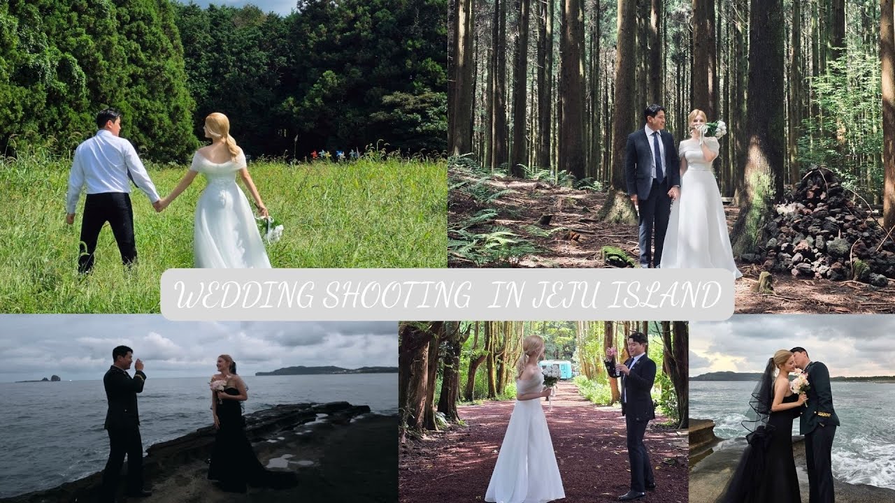 Jeju Adasında Fotoğraf Çektirdik |  제주도에서 웨딩 촬영