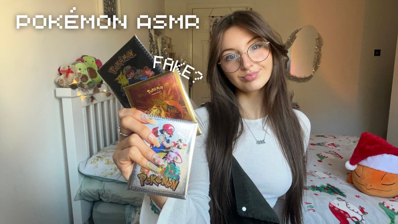 ASMR Unwrapping (fake) Pokémon cards🐉