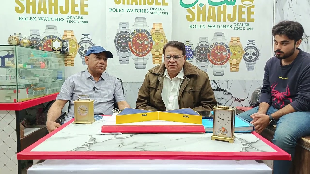 London watch maker At Shah jee Rolex dealer since 1988 03002286651 contact us for your watch
