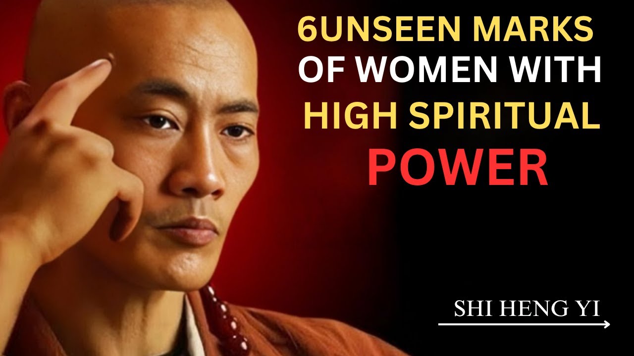 6 Unseen Marks of Women with High Spiritual Power - Shi Heng Yi original