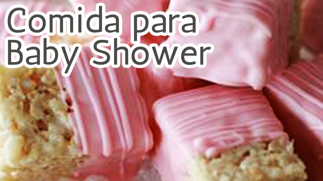 40 S&uacute;per ideas Comida para un Baby shower HD