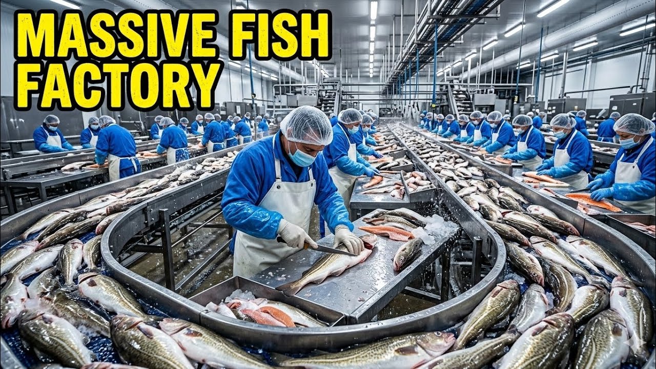 How Fish Are Processed in Modern Factories | Fish Processing Plant
