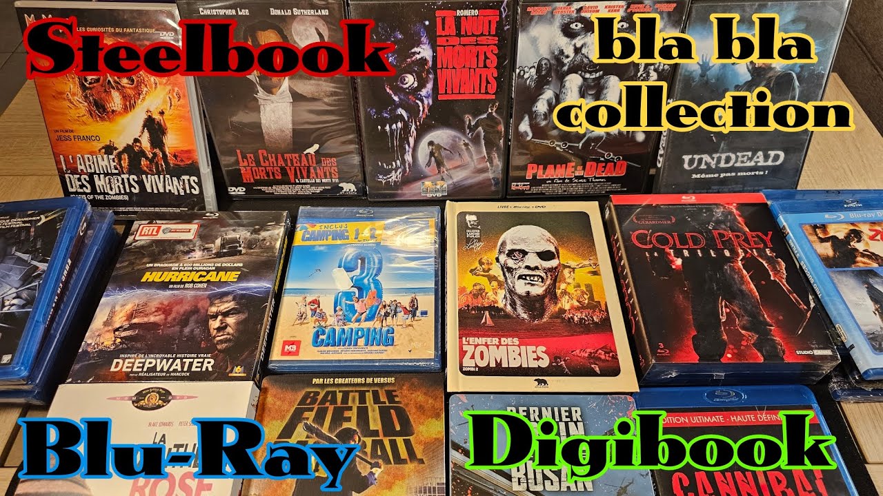 COMMENT J'ORGANISE MES ACHATS FILMS , blu-ray neuf et occasions magasins et internet...!!