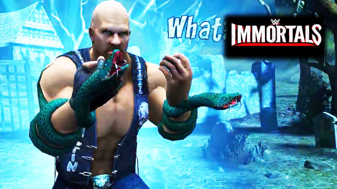WWE Immortals - STONE COLD Texas Rattlesnake Gold Super Move Attacks
