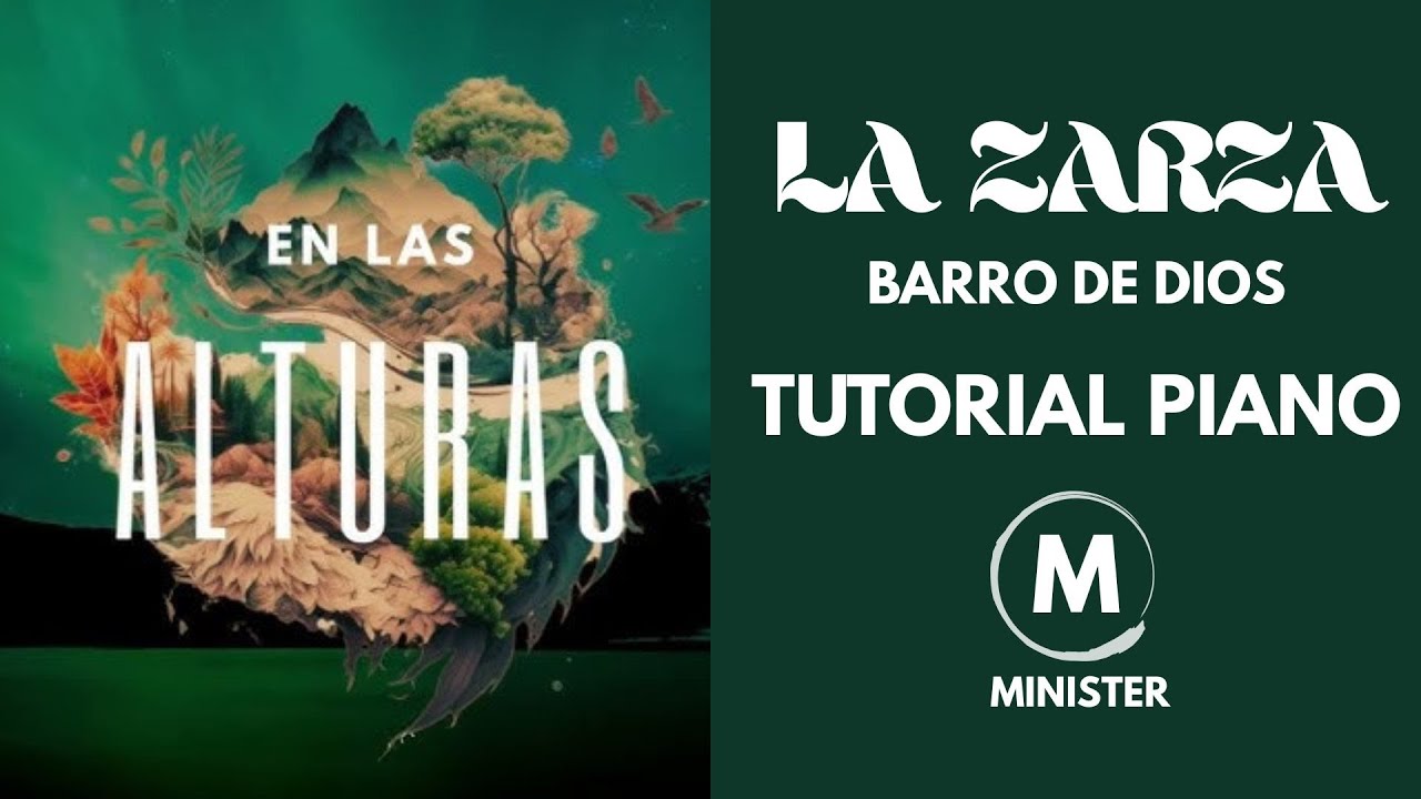 LA ZARZA tutorial piano #pianotutorial #alabanzascristianasdejúbilo #barrodedios #lazarza