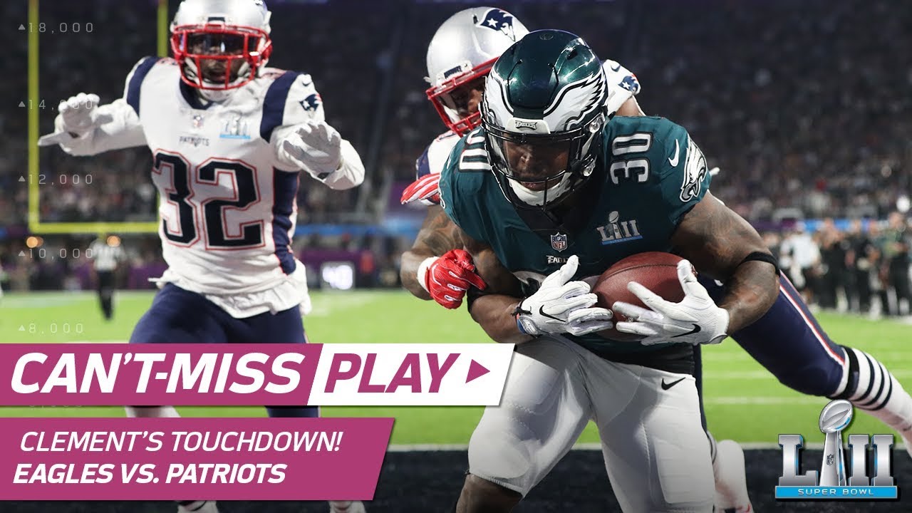Nick Foles Drops Perfect TD Dime to Corey Clement! | Can't-Miss Play | Super Bowl LII