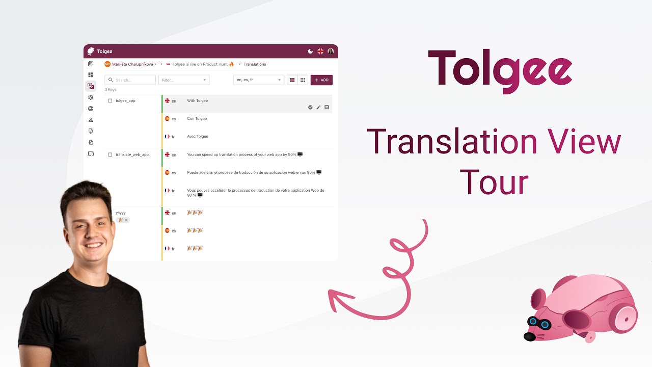 Tolgee Takeoff ep. 2: Translations View