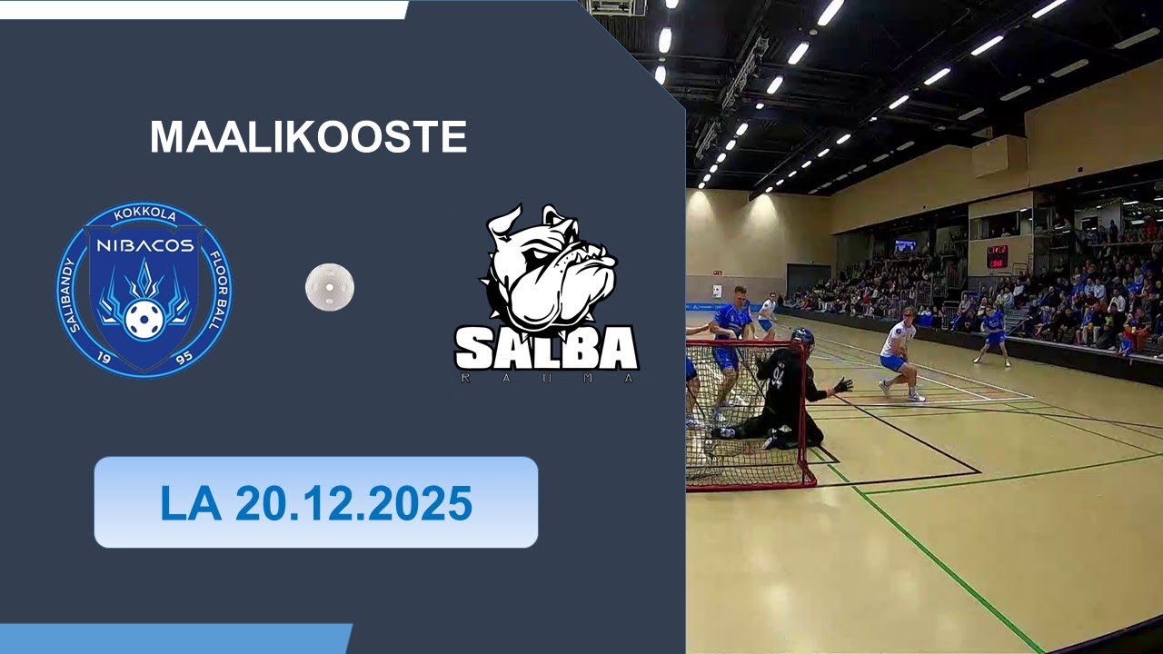 Maalikooste | Nibacos vs Salba 20.12.2025