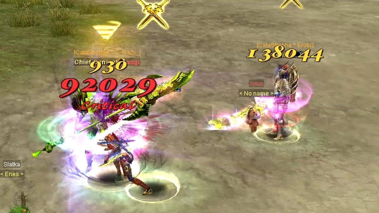 Silkroad Online - Palmyra - Slatka is hunting Two Birds!(Funny video)