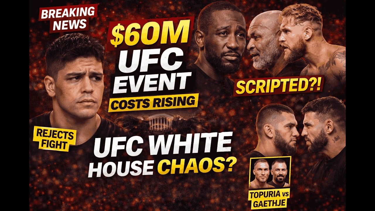UFC White House Event Costs EXPLODE, Moreno Rejects Fight, Crawford Calls Tyson vs Jake Scripted
