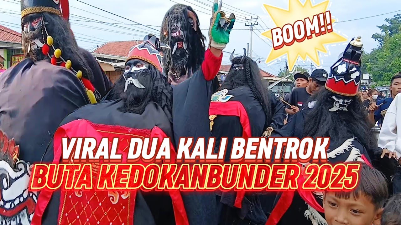VIRAL‼️ dua kali bentrok buta kedokan bunder indramayu