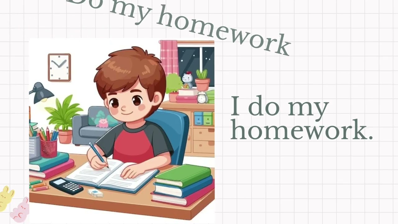 Daily Routine + Time Vocabulary | What Time Do You Wake Up? | English for Kids (Level 2)