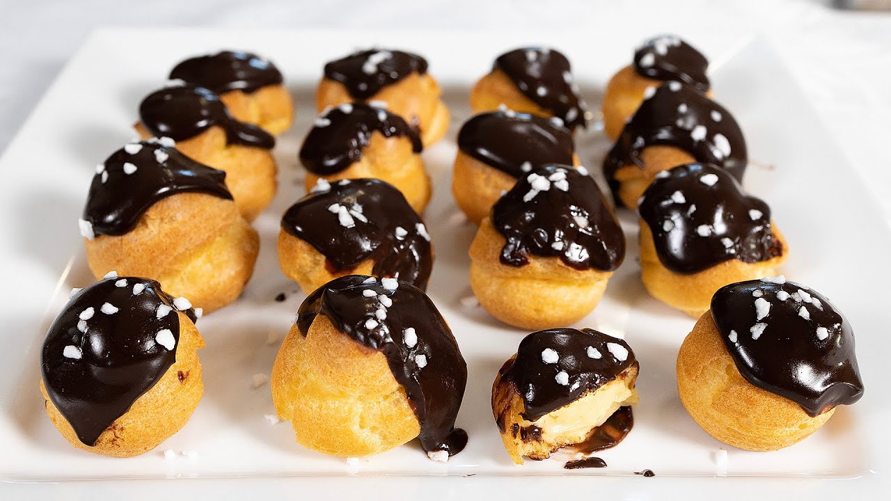 Töltött fánkocskák Olaszországból - Profiterol
