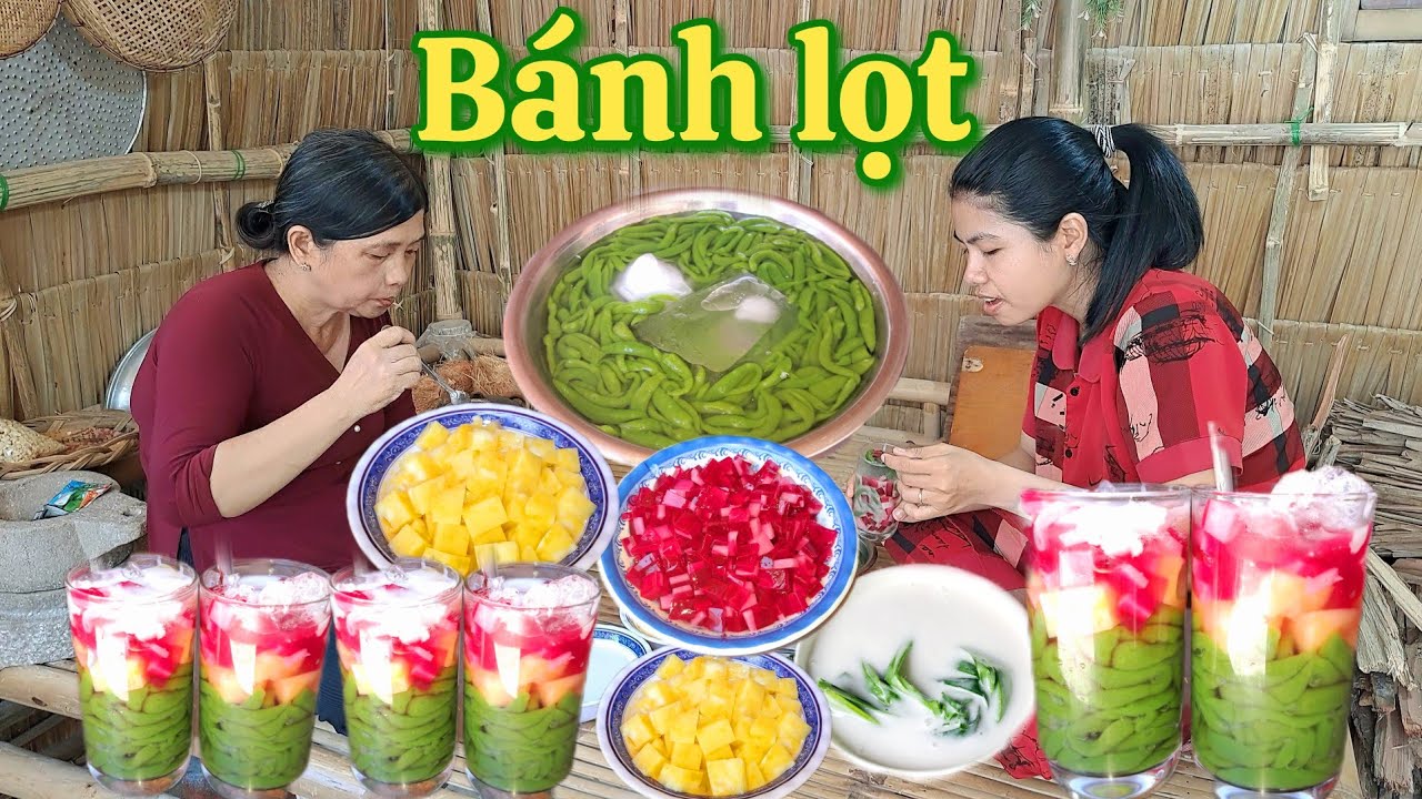 Nấu bánh lọt đơn giản tại nhà cho người mới bắt đầu - ngọt mát cho ngày hè