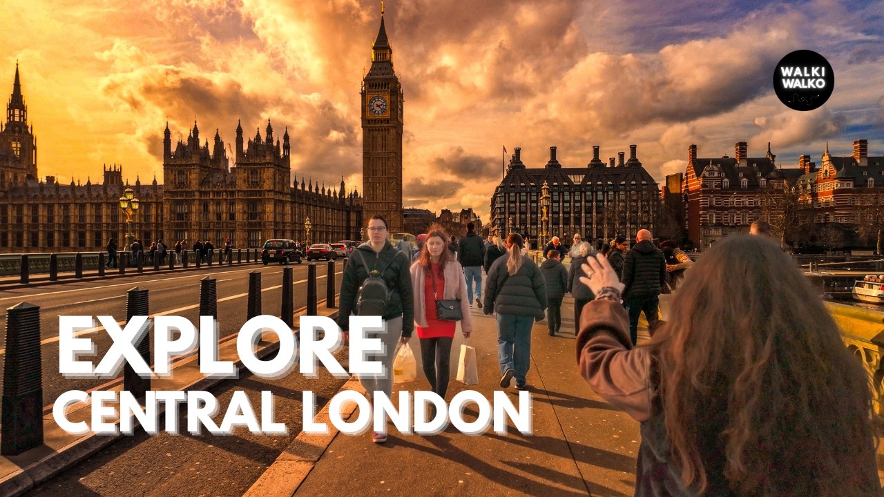 Inside Central London | Big Ben, Chinatown and Piccadilly | 4K