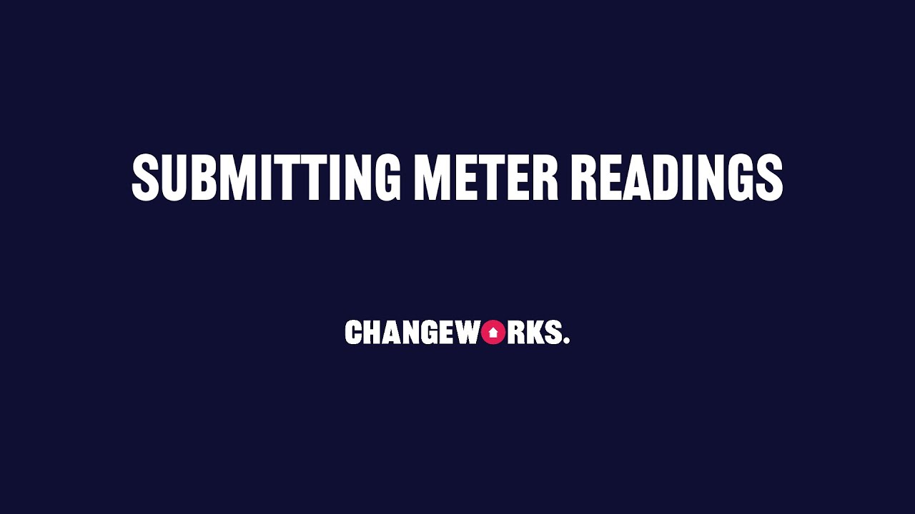 Submitting meter readings