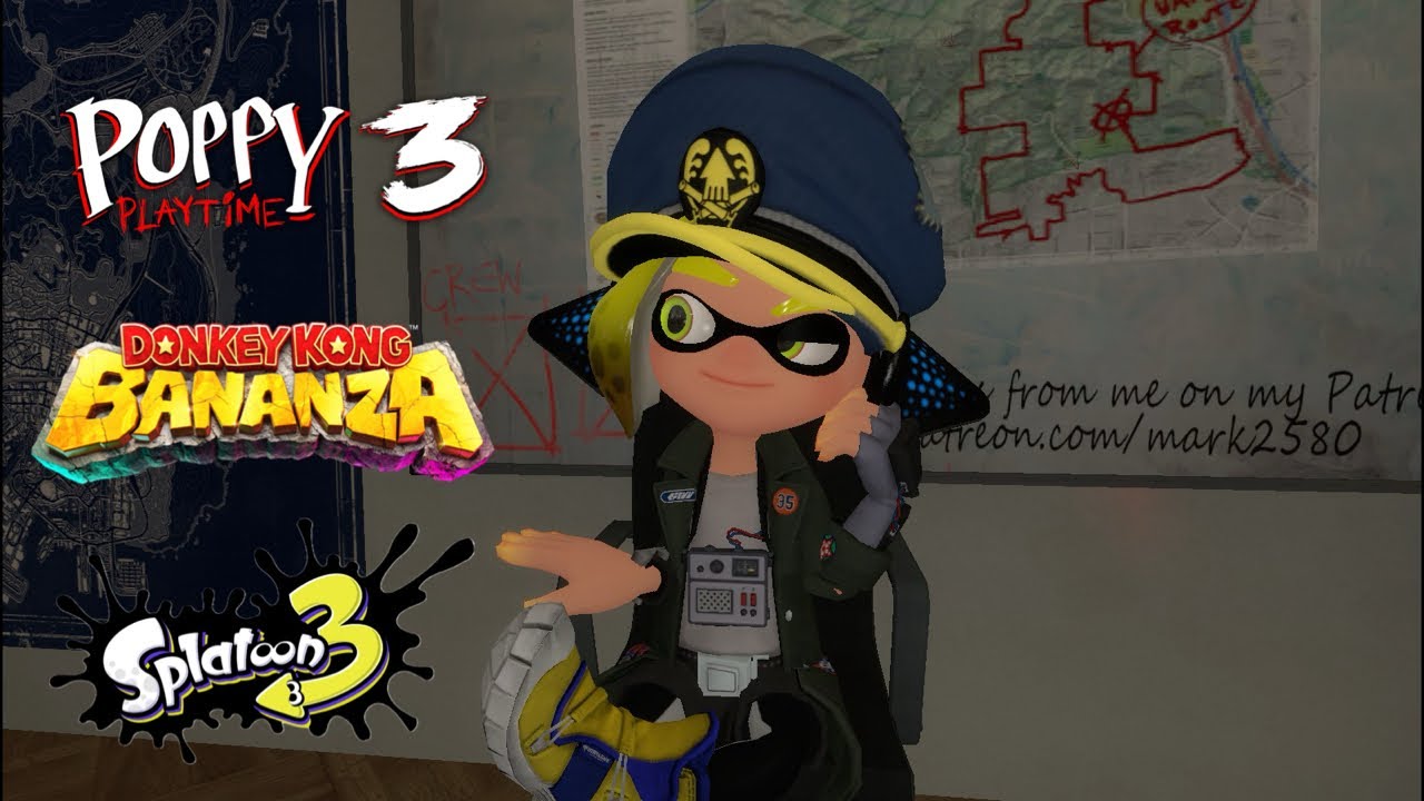 Splatoon 3, Donkey Kong Bananza and Poppy playtime chapter 3 livestream with you 🔴