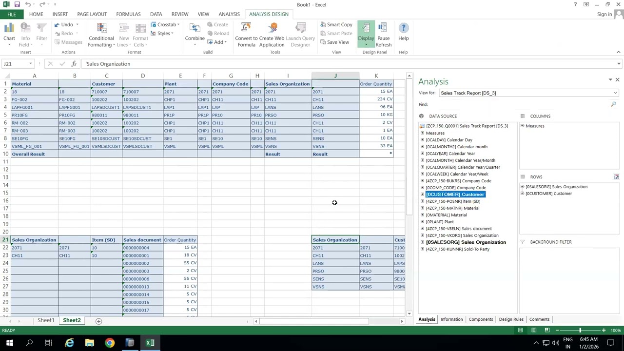 02-01-2026 Composite Provider (External View, Navigation Attributes, SQL Filter, Union) Part1
