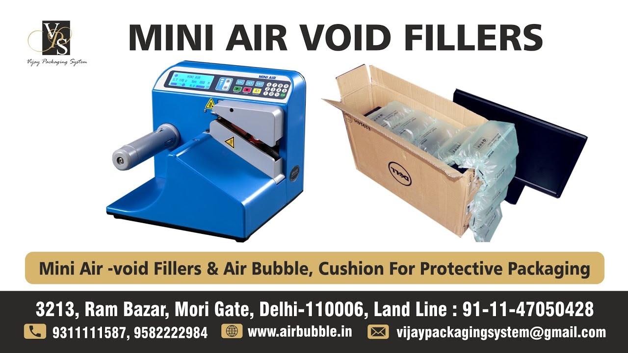 Mini Air -Void fillers & Air Bubble, Cushion for protective packaging