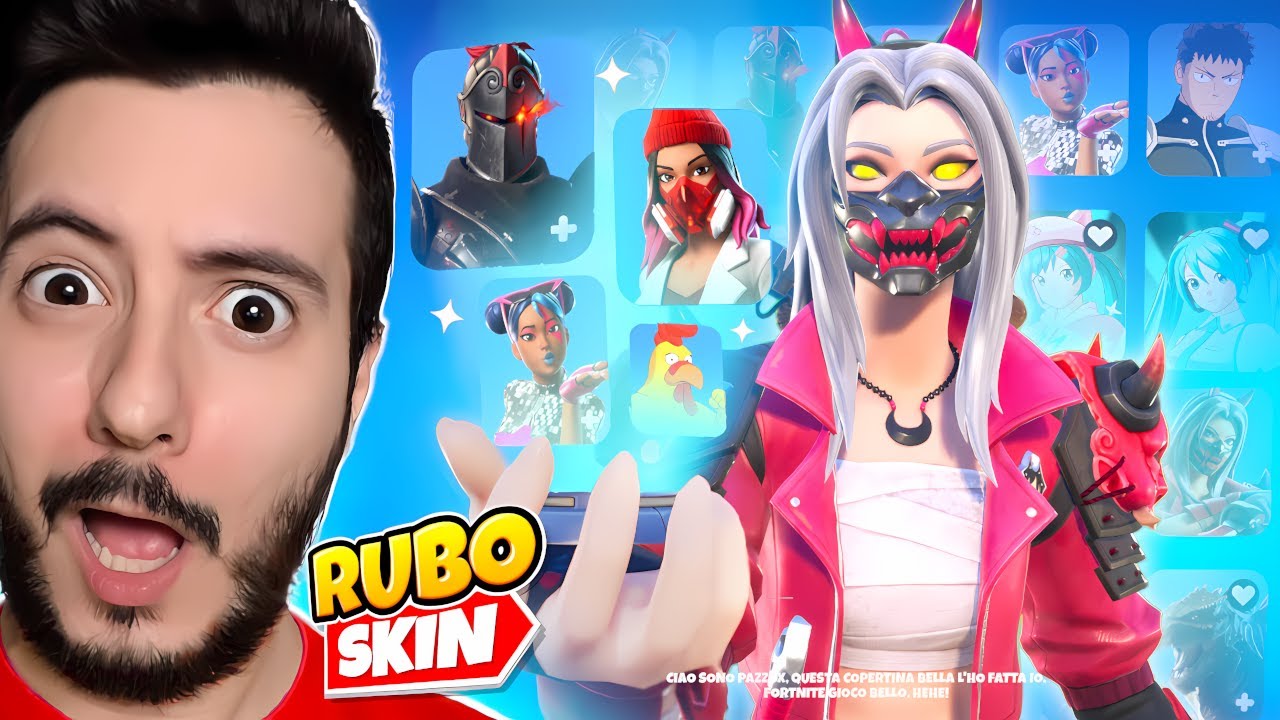 RUBO LE SKIN DEI GIOCATORI DI FORTNITE Capitolo 6 Stagione 1