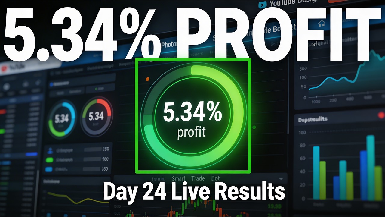 Photon Smart Trade Bot Day 24: 5.34% Profit Live Results (Full Walkthrough)