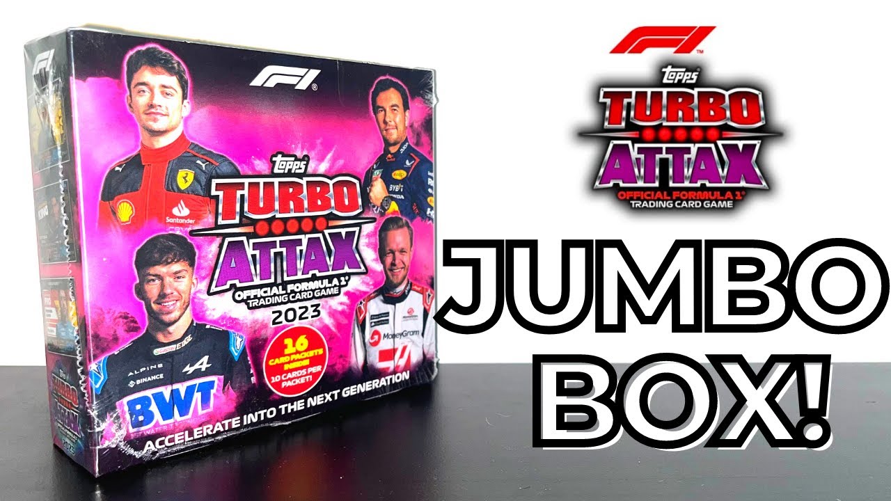 F1 STORE EXCLUSIVE JUMBO BOX OPENING! | TOPPS FORMULA 1 TURBO ATTAX 2023 | LANDO NORRIS QUARTZ LE!