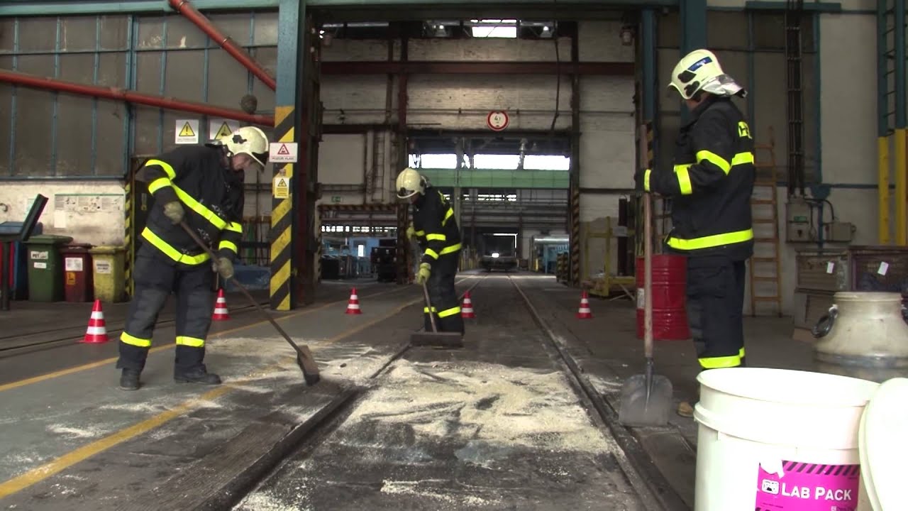 Tactical Training of the Fire Brigade Karvina and the Czech Red Cross Karvina
