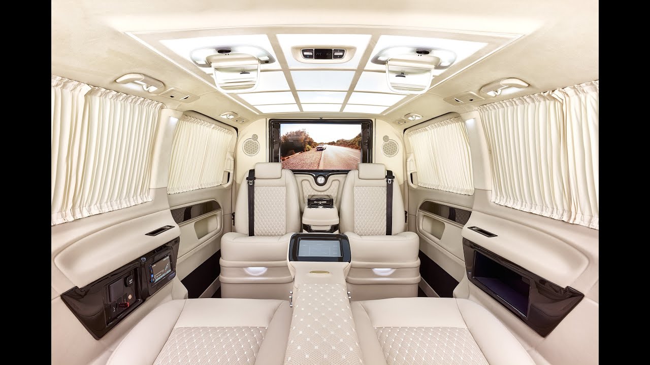The most luxurious VIP Limousin Business luxus Van in the world