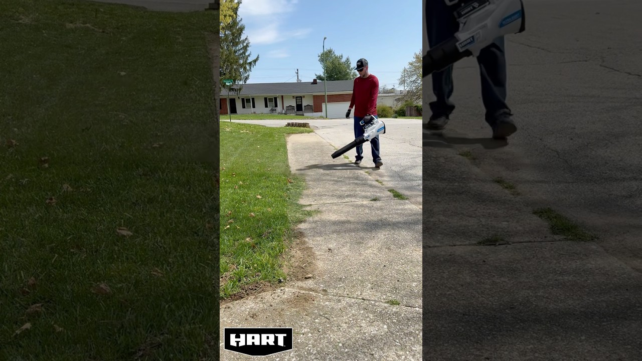 Hart 40v Blower Yard Work @HARTTools #work #tools #hart