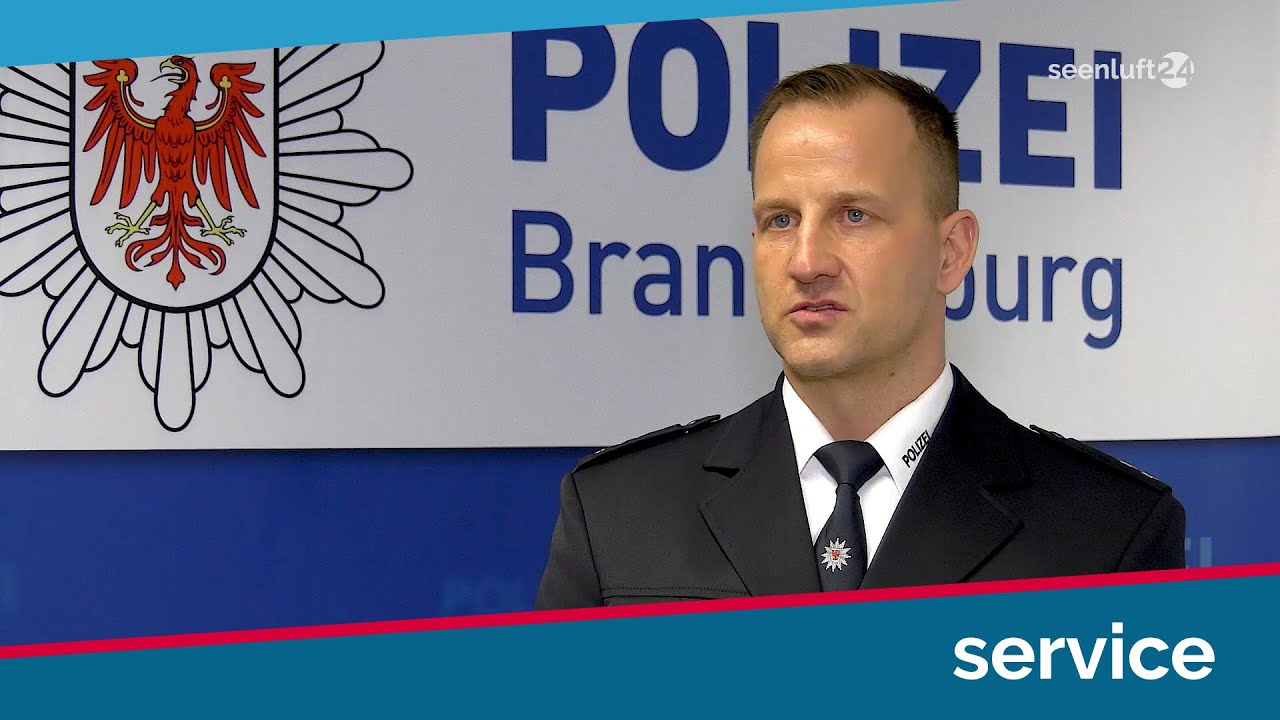 Tino Glaser - Neuer Polizeichef in Senftenberg