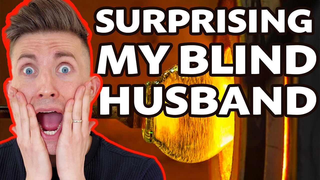 SURPRISING my blind husband with a HOT GLASS adventure!