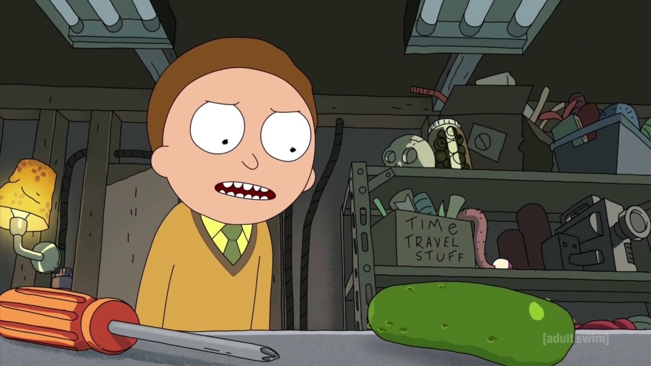 Rick & Morty - Morty Meets Pickle Rick