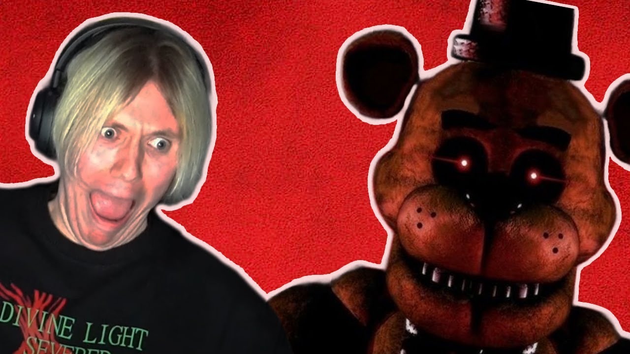 Pyrocynical Being Scared by Five Nights at Freddy's for 21 Minutes Straight