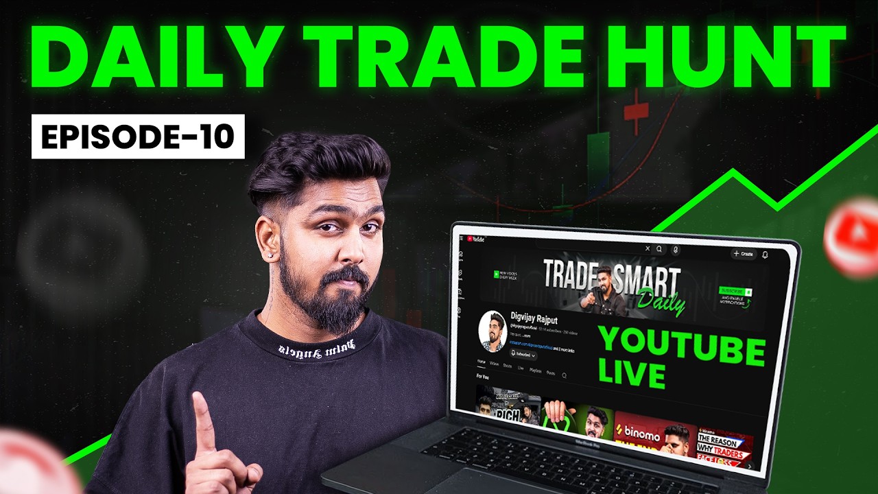Olymp Trade Live | Daily Trade Hunt | Ep10 | Digvijay Rajput