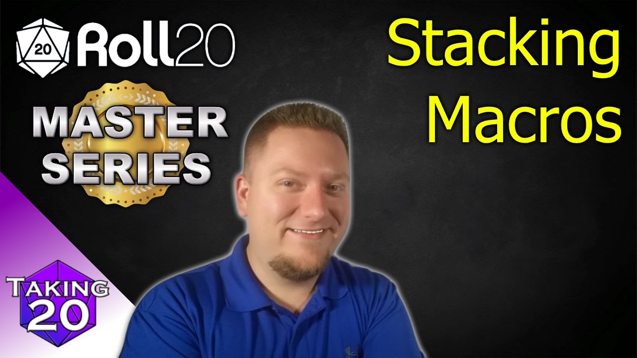Roll20 Master Series &mdash; Как складывать макросы (вложение макросов)