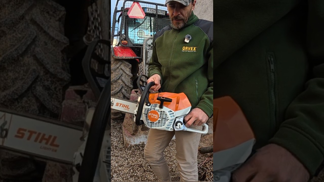 Prv&yacute; &scaron;tart STIHL MS 363 🔥 Ako znie? First Start of the STIHL MS 363 🔥 How Does It Sound? #amles
