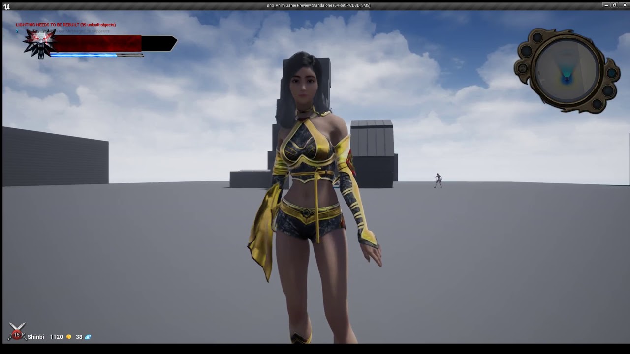 BnS Unreal Engine 4 Remake Fan-made Alpha 0.01 - Locomotion