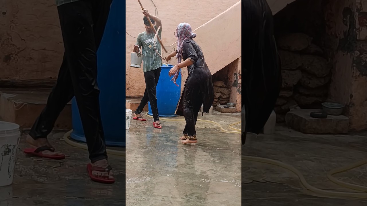 village culture desi Holi dekh mere Haryana ki #haryanviholi #holi2025 #holi #holispecial