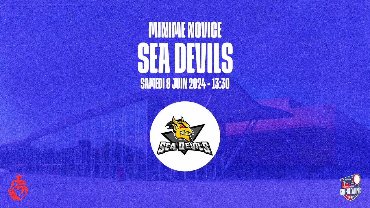 Finale CF2024 - Cheerleading - Minime Novice - Sea Devils