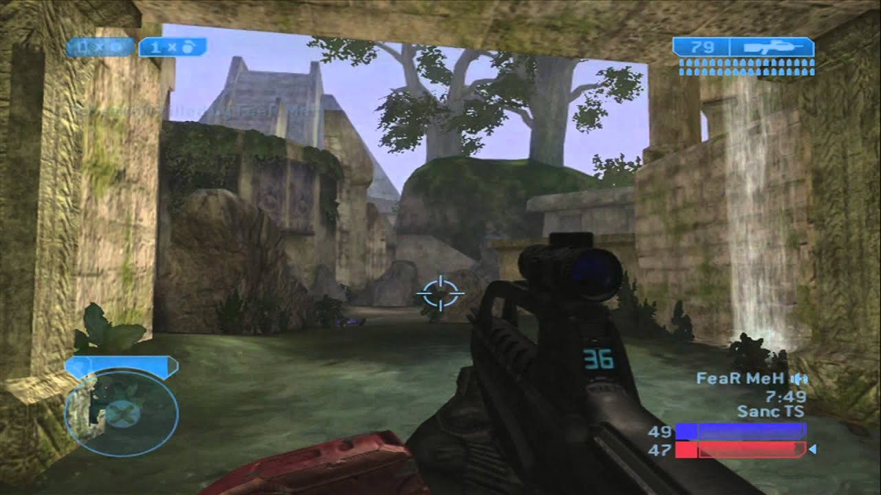 Halo 2 4v4 comeback on XBC