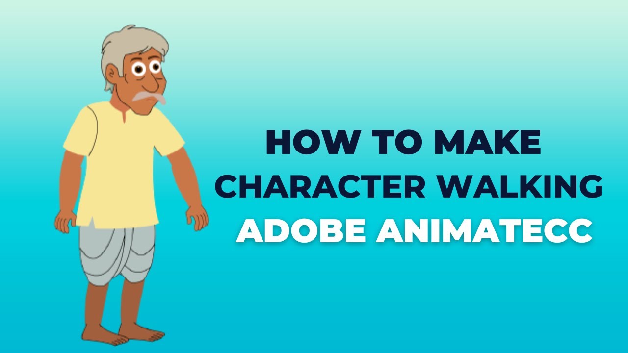 See How This Cartoon Walks - Animate CC/Flash Character Animation Tutorial