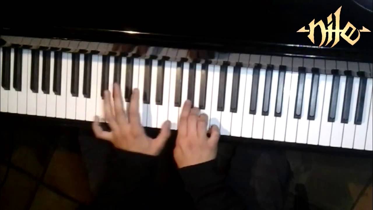 NILE - Evil To Cast Out Evil (Piano Cover)
