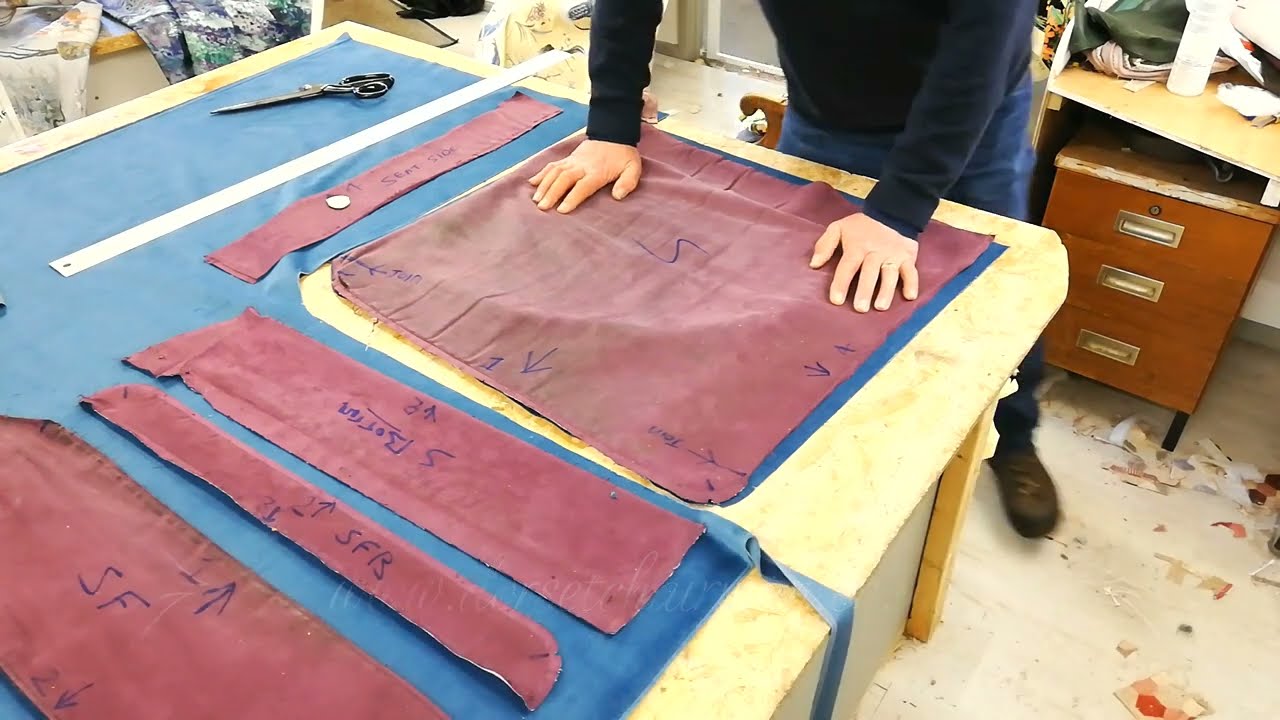 How to Upholster Modular or Unit furniture part 2